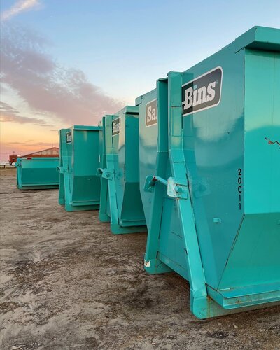 Dumpster rental pricing in Wilmington NC - Salty Bins